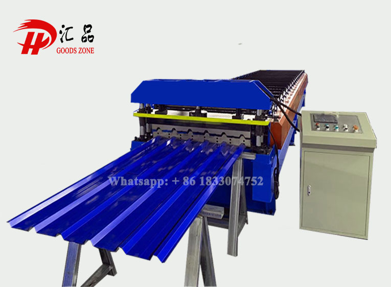 R Panel Steel Roof Sheet Machine