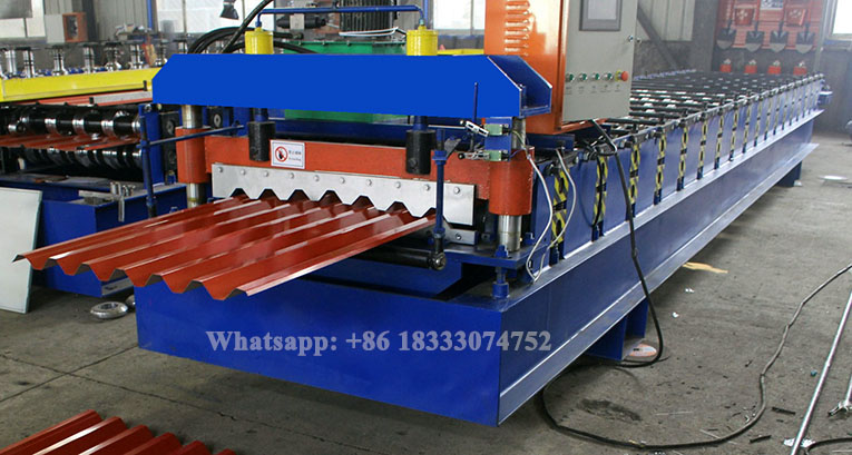 750 Prepainted Color  Coated Metal Steel Trapezoid IBR Roof Panel Roofing Sheet Machine.jpg