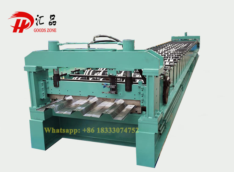 Steel Vented Roof Deck Machine