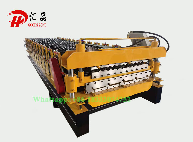 Widespan Corrugated Double Layer Machine