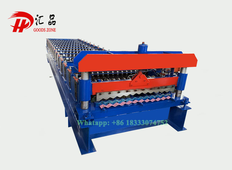 PPGI Corrugated Roof Machine