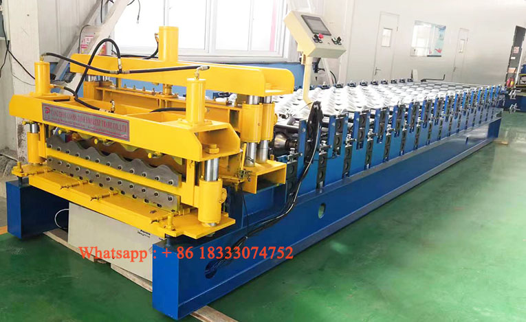 Roof Machinery Double Layer Glazed Trapezoidal Roof Tile Roll Former.jpg