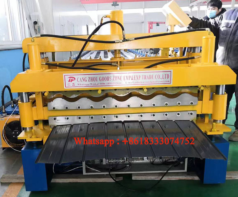 Roof Machines Double Layer Glazed Trapezoidal Roof Tile Roll Former.jpg