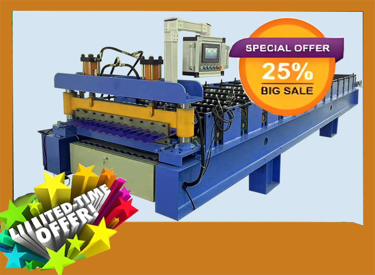 Time Limited Discount Corrugation Roof Machine